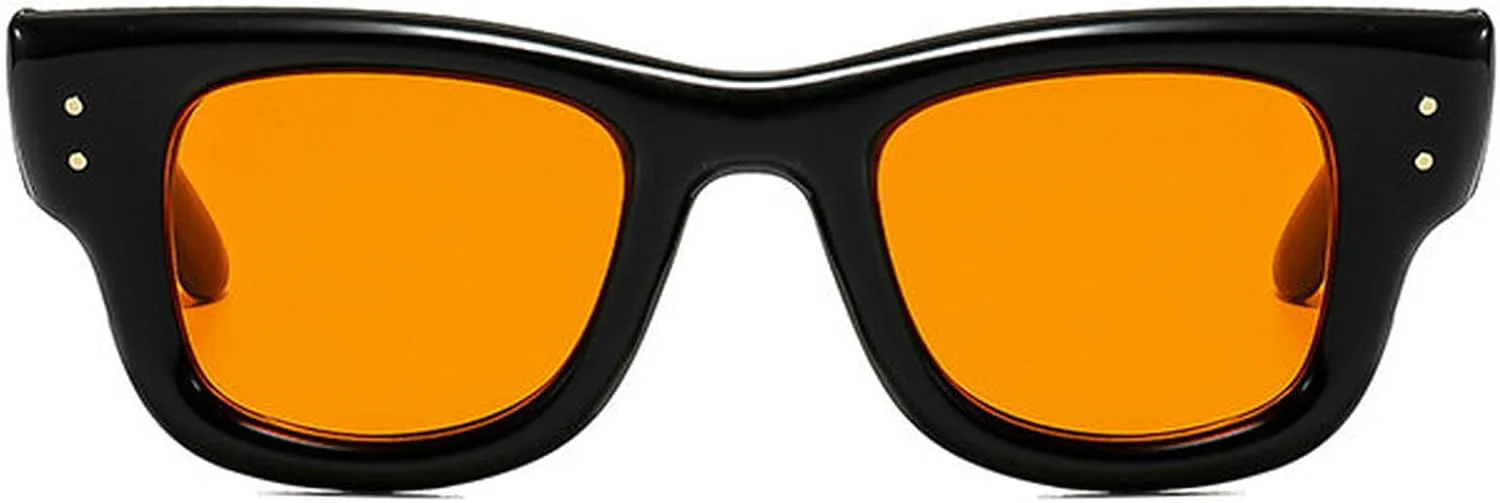 Солнцезащитные очки COTIA квадратной формы для женщин и мужчин, модные, милые, массивные, в стиле ретро, с толстой оправой, в стиле Y2K и хип-хоп, Orange
Солнцезащитные очки COTIA квадратной формы для женщин и мужчин, модные, милые, массивные, в стиле ретро, с толстой оправой, в стиле Y2K и хип-хоп, Orange