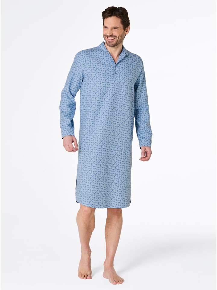 Ночная рубашка в светло-голубой узор WITT WEIDEN
Ночная рубашка в светло-голубой узор WITT WEIDEN