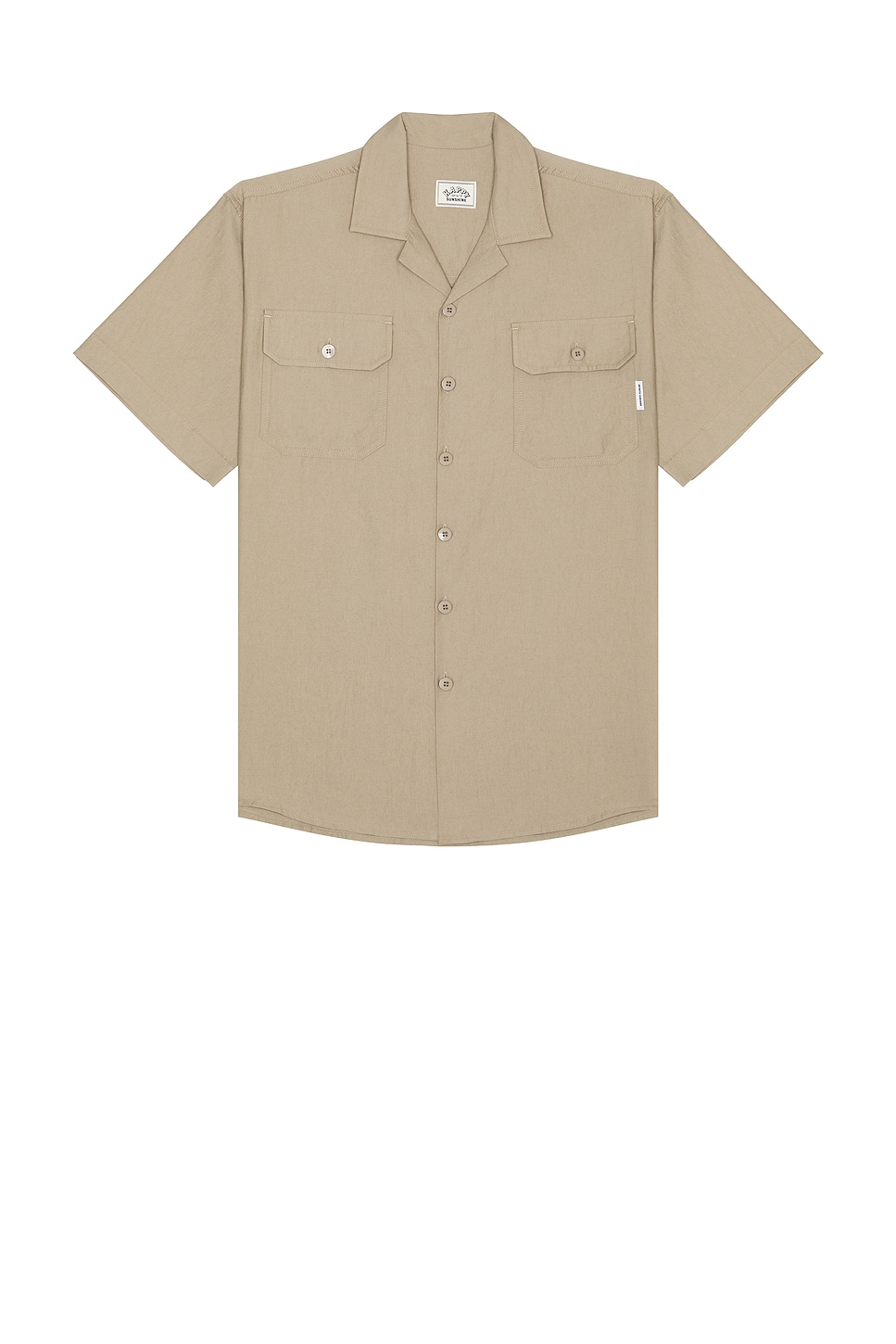 Рубашка с открытым воротником Kappy Design, khaki beige
Рубашка с открытым воротником Kappy Design, khaki beige