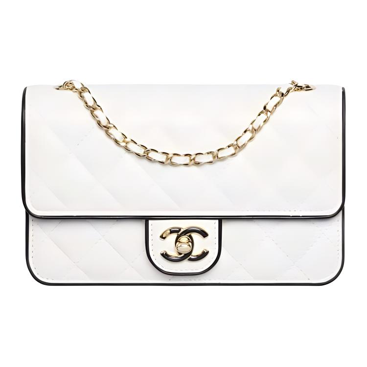 CHANEL Сумка через плечо из овчины женская white & black
CHANEL Сумка через плечо из овчины женская white & black