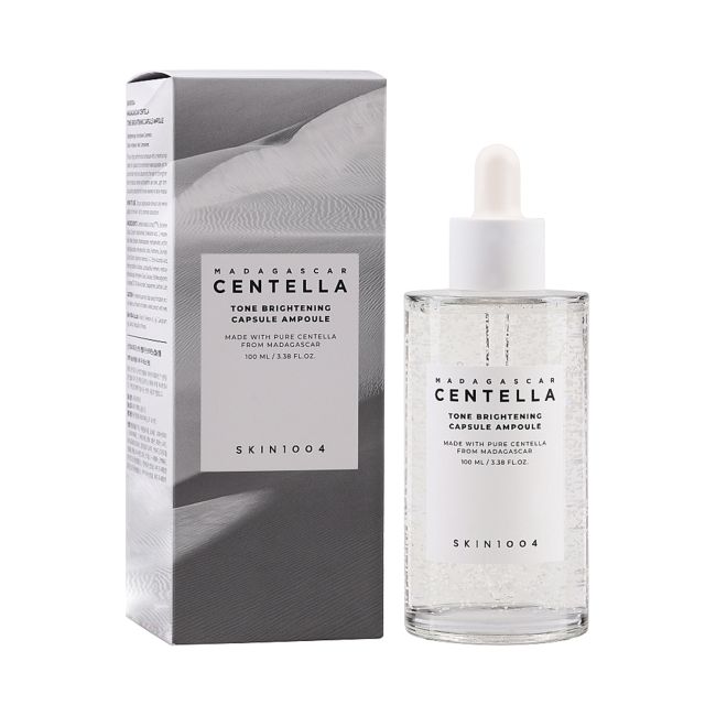 Мадагаскарская центеллы тон осветляющая сыворотка для лица Skin1004, 100 мл
Мадагаскарская центеллы тон осветляющая сыворотка для лица Skin1004, 100 мл