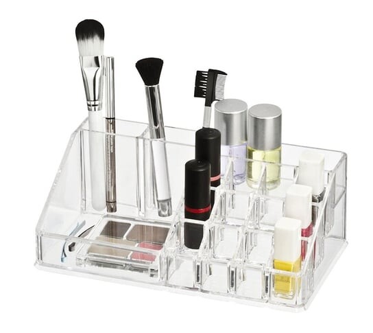 Органайзер для косметики WENKO, 16 отделений, 6x12,5x22 см , бесцветный
Органайзер для косметики WENKO, 16 отделений, 6x12,5x22 см , бесцветный