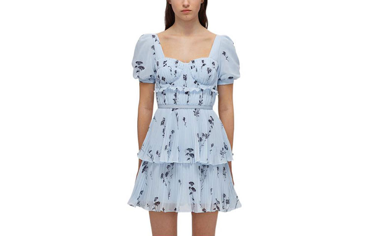 Self Portrait SS22 Короткий Рукав Платье Женское Синий Self-portrait
Self Portrait SS22 Короткий Рукав Платье Женское Синий Self-portrait