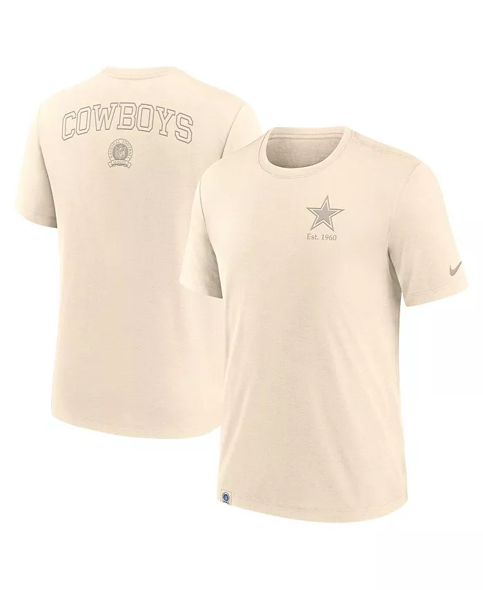 Мужская футболка Glory Tri-Blend цвета кремового оттенка Dallas Cowboys Nike
Мужская футболка Glory Tri-Blend цвета кремового оттенка Dallas Cowboys Nike