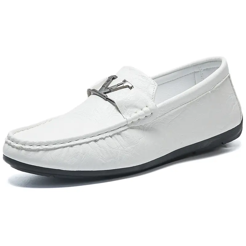 Гоммино Лоферы Мужские Белый/Черный ZULISHI
Гоммино Лоферы Мужские Белый/Черный ZULISHI