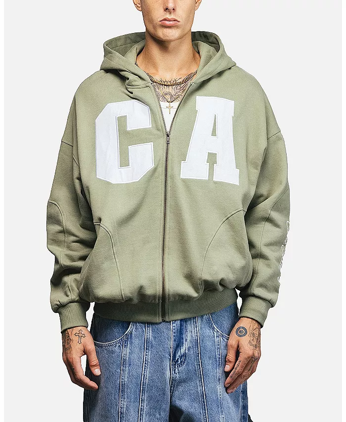 Мужская худи с молнией и панелями Legacy CARRE, зеленый
Мужская худи с молнией и панелями Legacy CARRE, зеленый