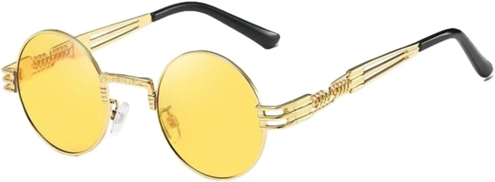 Солнцезащитные очки 2027 года для женщин, круглые, кофейного цвета, с градиентом, металлическая оправа, панк-стиль, ретро-покрытие, мужские очки MTZJH, Wpgj033 Yellow
Солнцезащитные очки 2027 года для женщин, круглые, кофейного цвета, с градиентом, металлическая оправа, панк-стиль, ретро-покрытие, мужские очки MTZJH, Wpgj033 Yellow