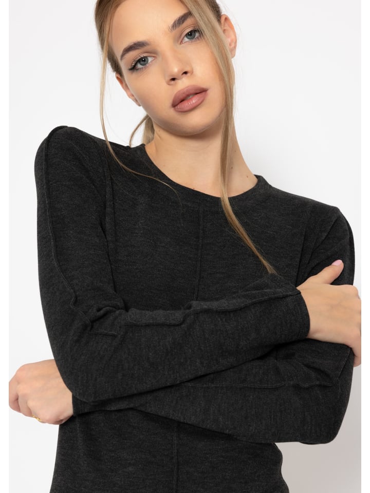 Топ SASSYCLASSY, темно-серый 
Топ SASSYCLASSY, темно-серый