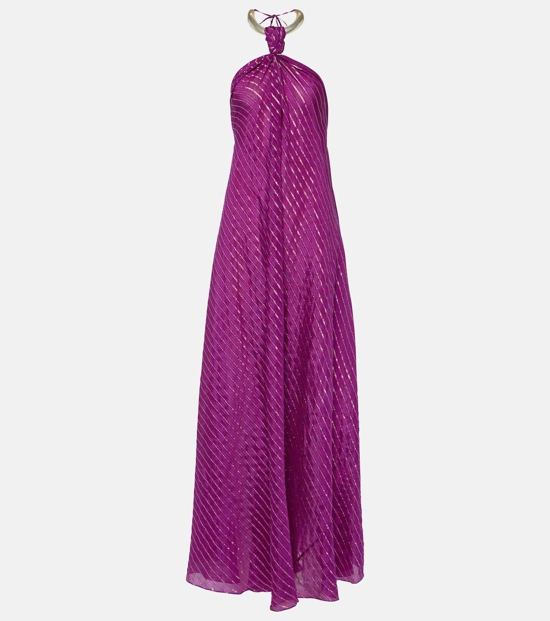 Платье макси majestic power из шелка и люрекса Johanna Ortiz, фиолетовый
Платье макси majestic power из шелка и люрекса Johanna Ortiz, фиолетовый