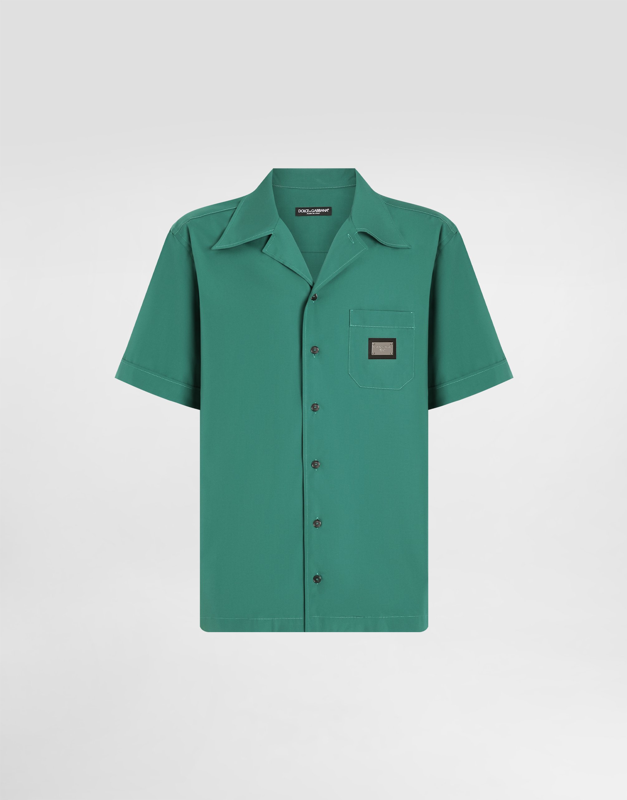 Хлопковая гавайская рубашка с фирменной биркой Dolce & Gabbana, мультиколор
Хлопковая гавайская рубашка с фирменной биркой Dolce & Gabbana, мультиколор