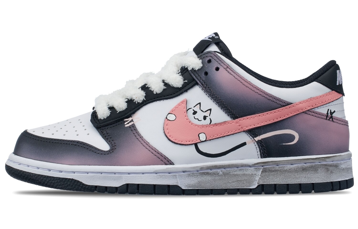Кроссовки Nike Dunk Skateboarding Shoes Women's Low-top Black/White/Pink, черный/розовый
Кроссовки Nike Dunk Skateboarding Shoes Women's Low-top Black/White/Pink, черный/розовый