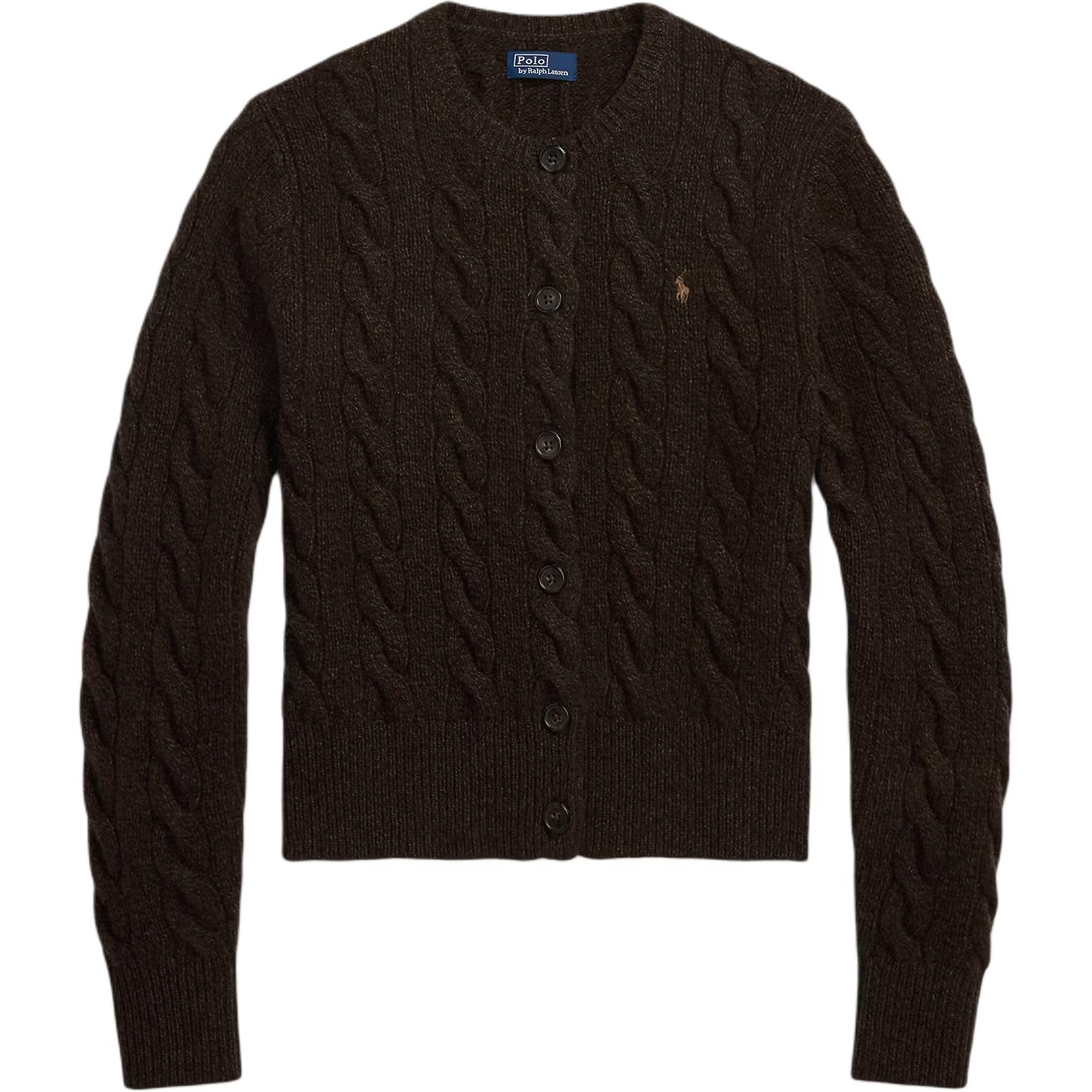 Пони вышитый ажурный кардиган Polo Ralph Lauren, коричневый
Пони вышитый ажурный кардиган Polo Ralph Lauren, коричневый