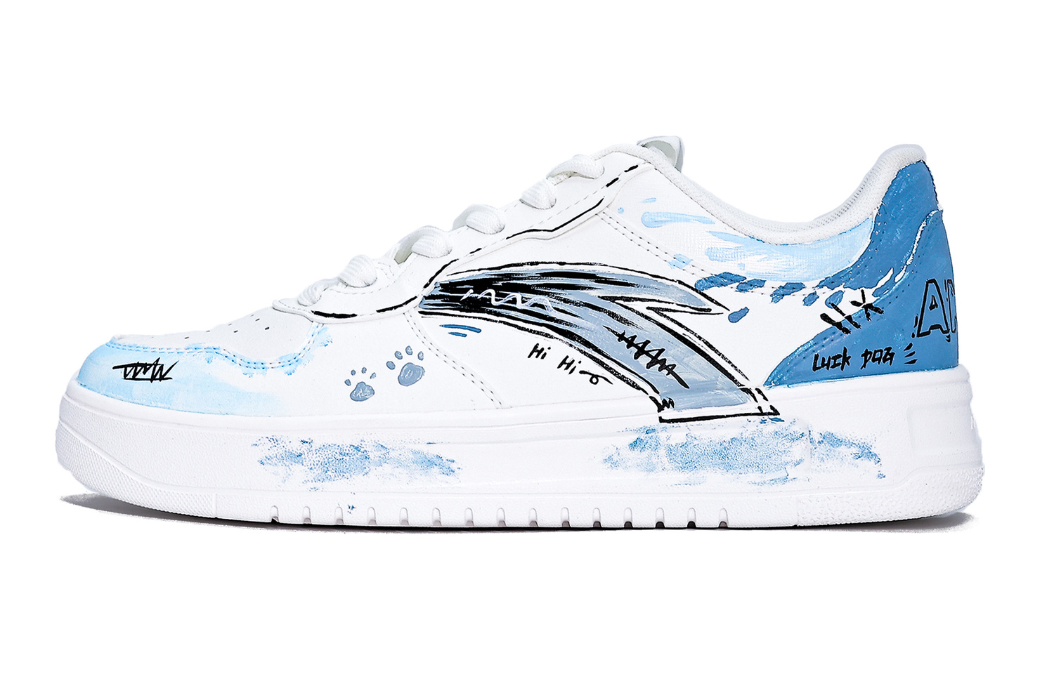 Расслабленные нескользящие устойчивые к истиранию низкие кроссовки для скейтбординга unisex blue white ANTA, синий белый
Расслабленные нескользящие устойчивые к истиранию низкие кроссовки для скейтбординга unisex blue white ANTA, синий белый