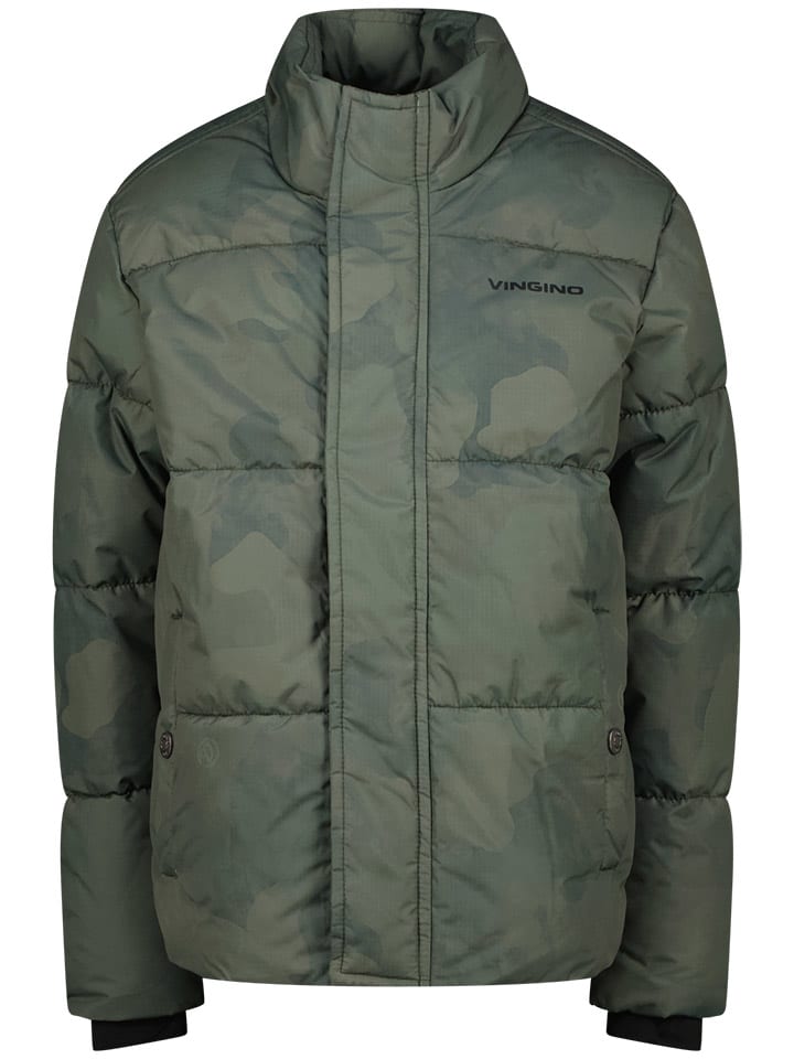 Стеганая куртка Vingino, темно-зеленый
Стеганая куртка Vingino, темно-зеленый
