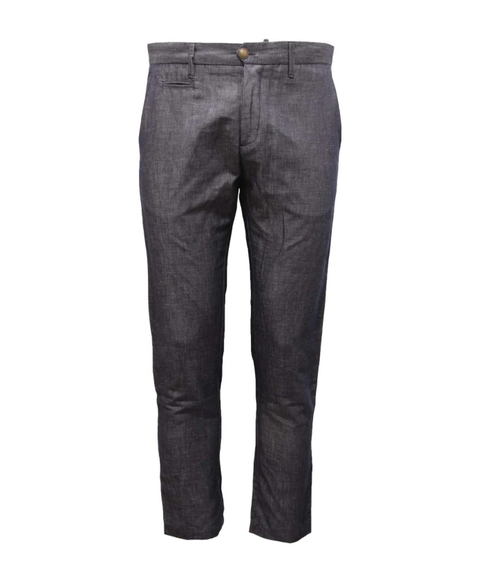 Джинсовые брюки из хлопка и льна Officina36, синий
Джинсовые брюки из хлопка и льна Officina36, синий