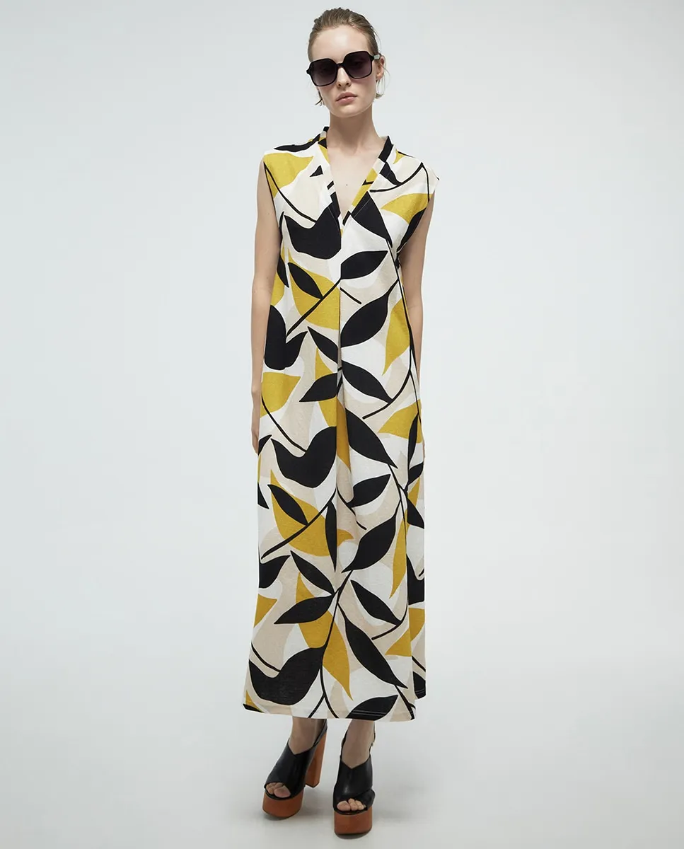 Основное платье из льна Sfera, желтый
Основное платье из льна Sfera, желтый