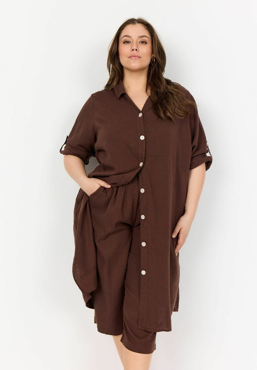 Платье-рубашка WA-CORINNA 19 Wasabi Concept, коричневый
Платье-рубашка WA-CORINNA 19 Wasabi Concept, коричневый