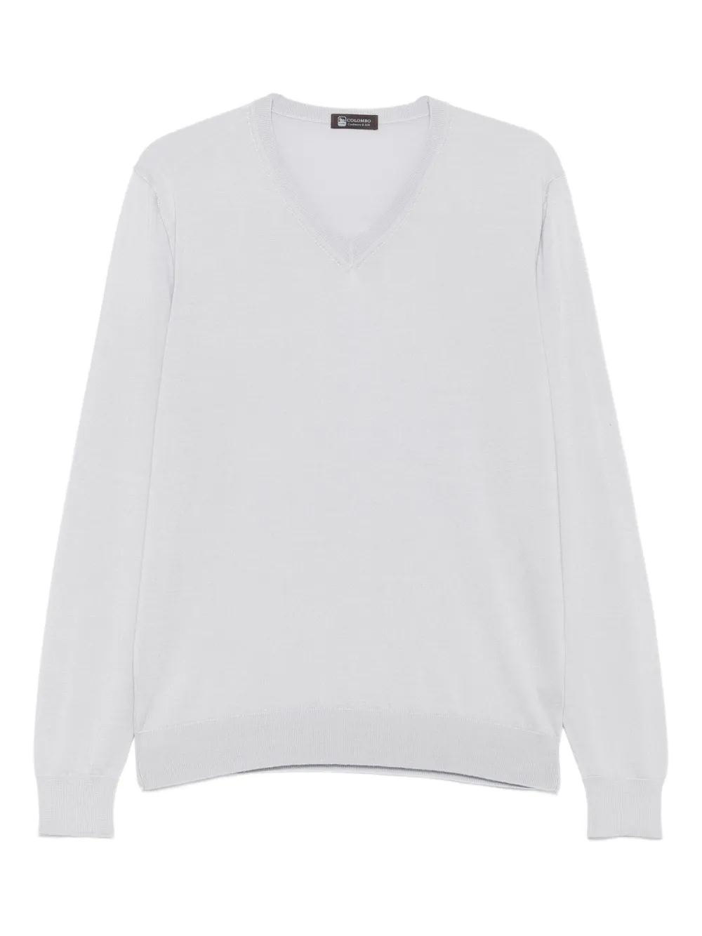 Кашемировый свитер с V-образным вырезом Colombo, серый
Кашемировый свитер с V-образным вырезом Colombo, серый