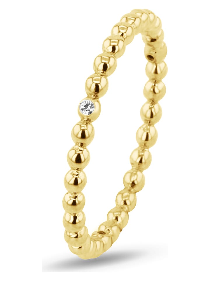 Позолоченное кольцо с драгоценными камнями DI GIORGIO
Позолоченное кольцо с драгоценными камнями DI GIORGIO