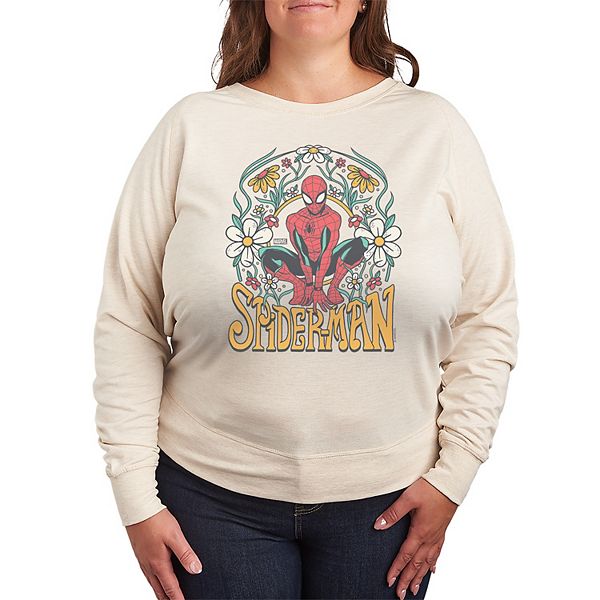 Футболка с длинным рукавом Plus size Spider-Man с винтажным цветочным принтом Marvel
Футболка с длинным рукавом Plus size Spider-Man с винтажным цветочным принтом Marvel