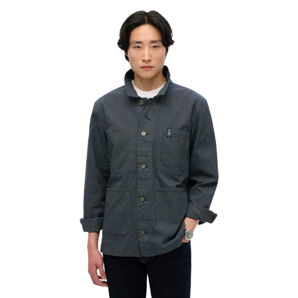 Рубашка Superdry Merchant Stripe Worker, серый
Рубашка Superdry Merchant Stripe Worker, серый