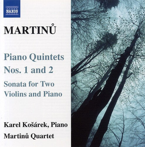 CD диск Martinu / Kosarek / Martinu Quartet: Piano Quartets 1 & 2
CD диск Martinu / Kosarek / Martinu Quartet: Piano Quartets 1 & 2