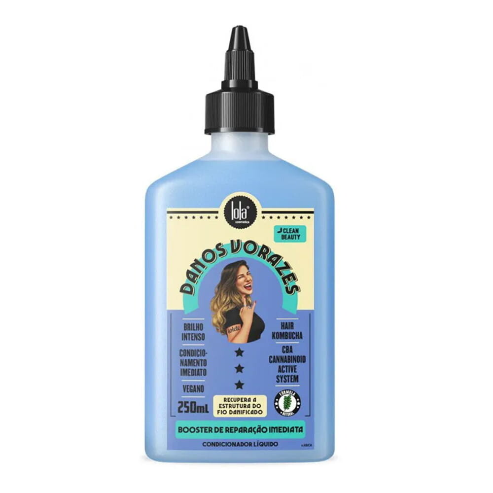 Lola Cosmetics, Danos Vorazes Booster De Reparacao Imediata, Жидкий кондиционер для волос, 250 мл
Lola Cosmetics, Danos Vorazes Booster De Reparacao Imediata, Жидкий кондиционер для волос, 250 мл