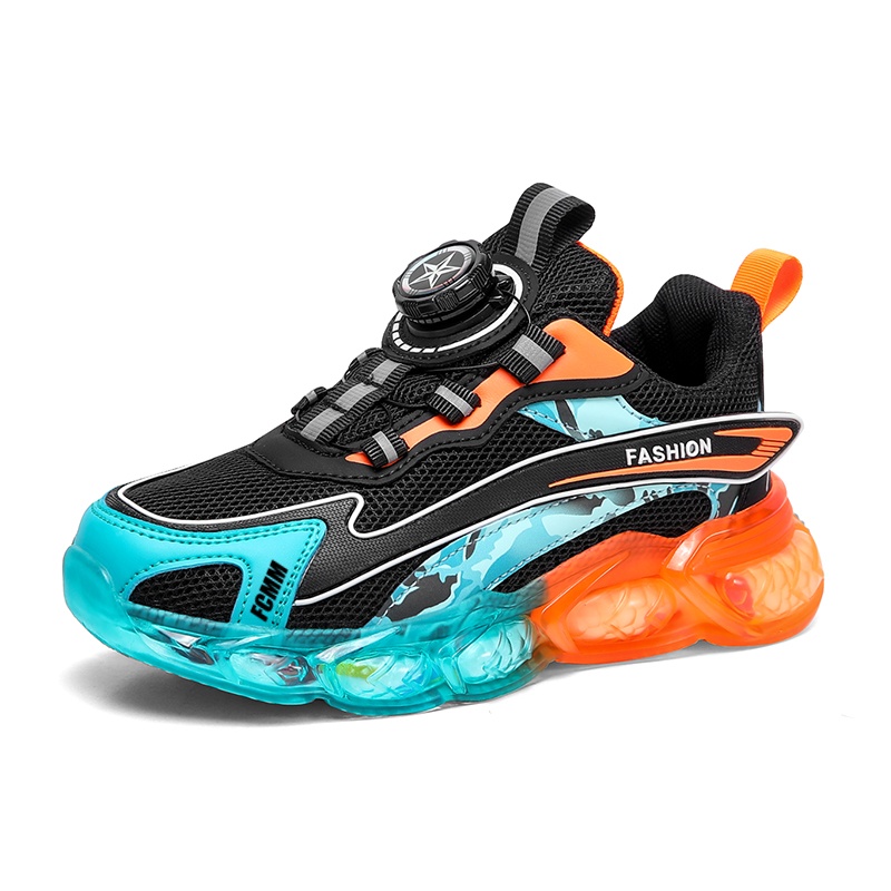 Противоскользящая износостойкая повседневная обувь для детей FCMM, черный/оранжевый
Противоскользящая износостойкая повседневная обувь для детей FCMM, черный/оранжевый