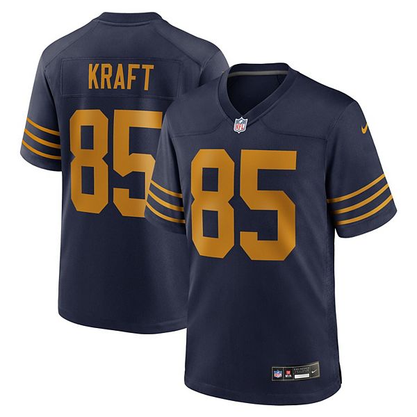 Мужская футболка Tucker Kraft в цвете navy green bay packers alternate game Nike
Мужская футболка Tucker Kraft в цвете navy green bay packers alternate game Nike