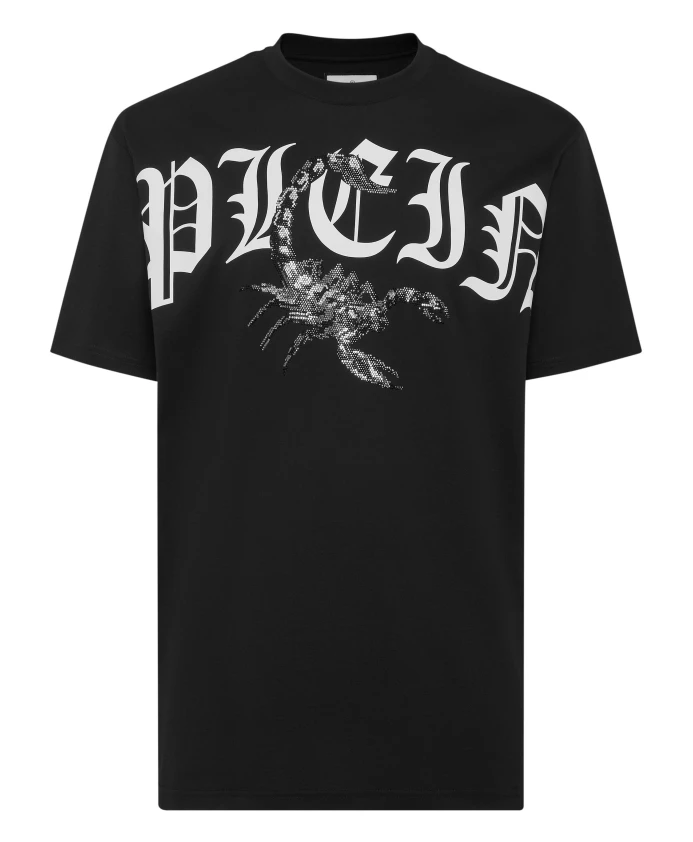 Футболка с круглым вырезом и изображением скорпиона Philipp Plein, черный
Футболка с круглым вырезом и изображением скорпиона Philipp Plein, черный