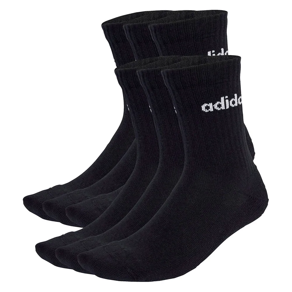 Носки adidas Linear Cushioned crew, черный
Носки adidas Linear Cushioned crew, черный