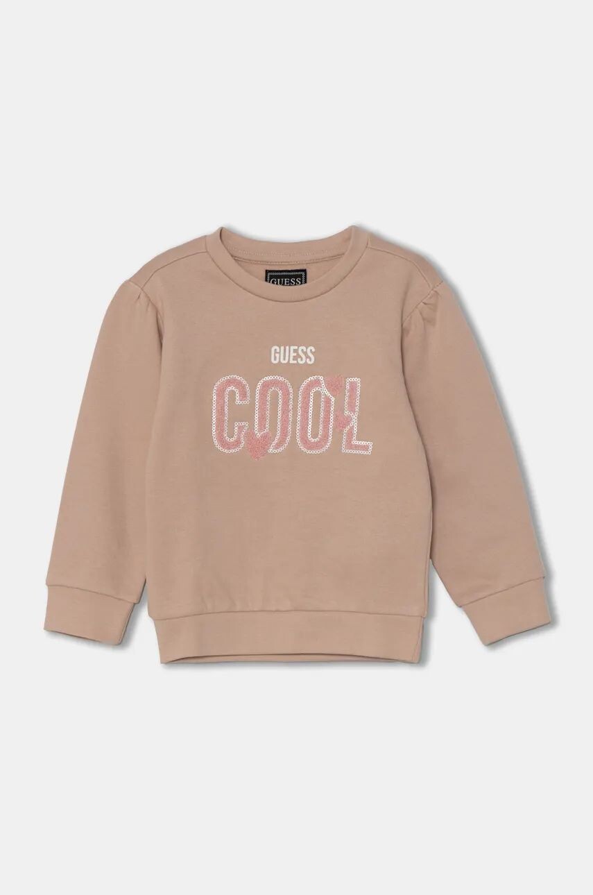Хлопковая толстовка Guess для мальчика/девочки, бежевый
Хлопковая толстовка Guess для мальчика/девочки, бежевый