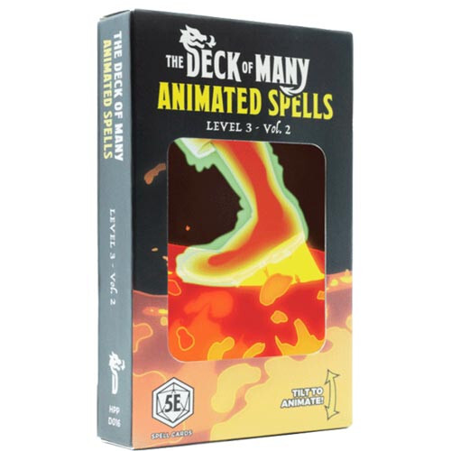 Ролевая игра Hit Point Press The Deck of Many Animated Spells: Level 3 Vol 2 (D&D 5E Compatible)
Ролевая игра Hit Point Press The Deck of Many Animated Spells: Level 3 Vol 2 (D&D 5E Compatible)