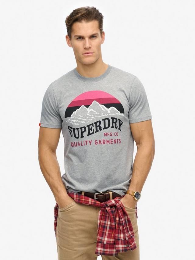 Классическая футболка для отдыха на свежем воздухе Superdry, цвет Light Grey Grit
Классическая футболка для отдыха на свежем воздухе Superdry, цвет Light Grey Grit
