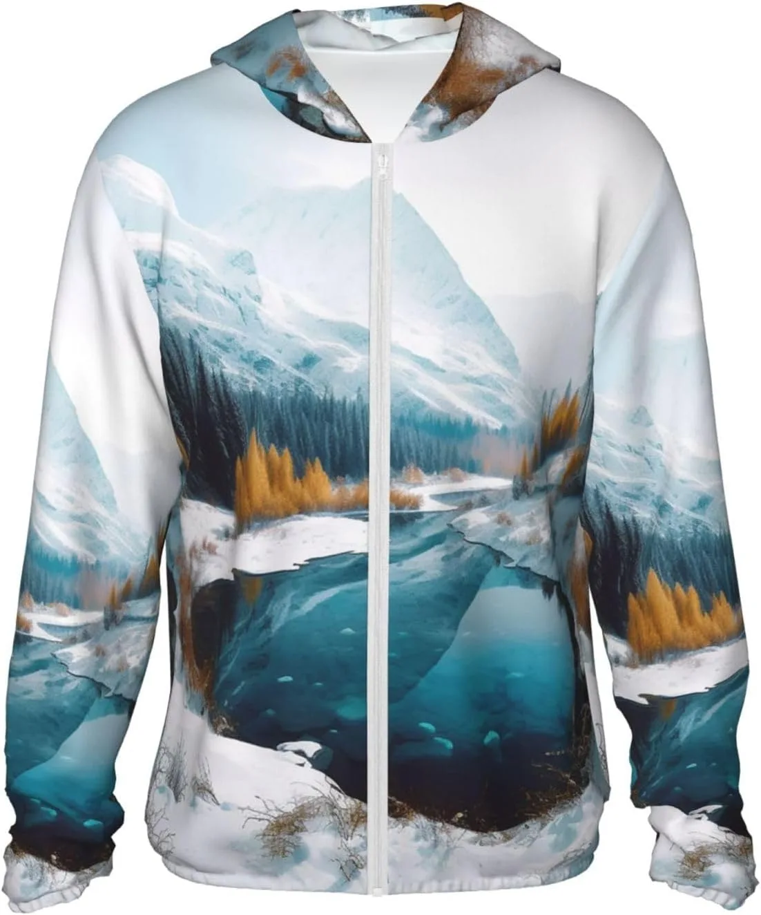 Толстовка с капюшоном для защиты от солнца Winter Mountains, UPF 50+, с длинным рукавом и молнией GFLFMXZW
Толстовка с капюшоном для защиты от солнца Winter Mountains, UPF 50+, с длинным рукавом и молнией GFLFMXZW