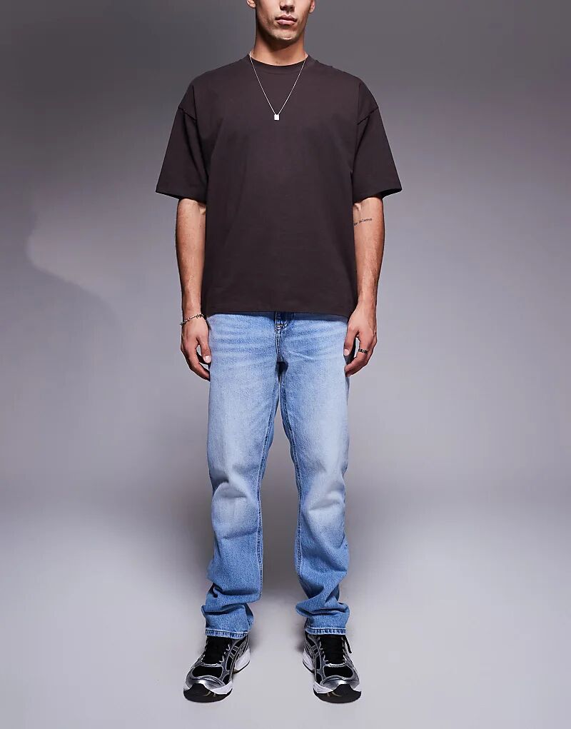 Джинсы прямого кроя светло-голубого цвета River Island
Джинсы прямого кроя светло-голубого цвета River Island