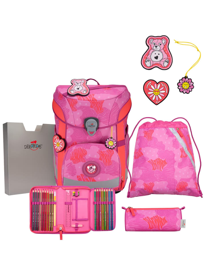 DerDieDas Набор школьных сумок, 5 предметов, ErgoFlex Easy Roses, розовый
DerDieDas Набор школьных сумок, 5 предметов, ErgoFlex Easy Roses, розовый