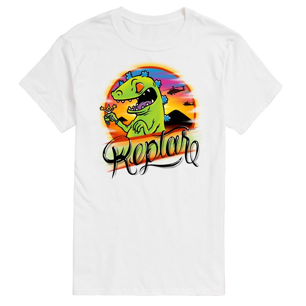 Футболка Big & Tall Rugrats с тропическим рисунком Reptar Nickelodeon, белый
Футболка Big & Tall Rugrats с тропическим рисунком Reptar Nickelodeon, белый