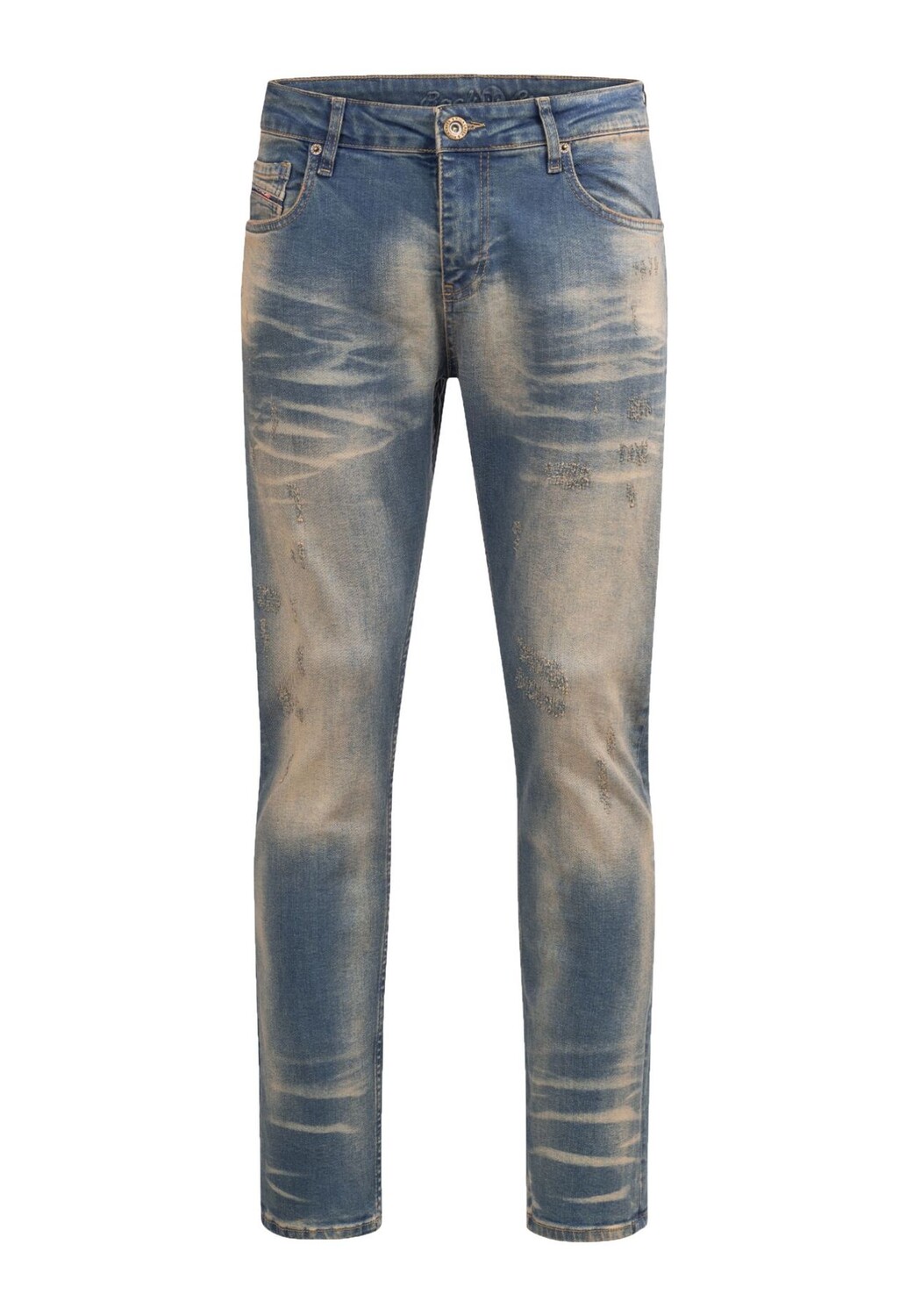 Джинсы прямого кроя с лазерным эффектом Rock Creek, синий
Джинсы прямого кроя с лазерным эффектом Rock Creek, синий