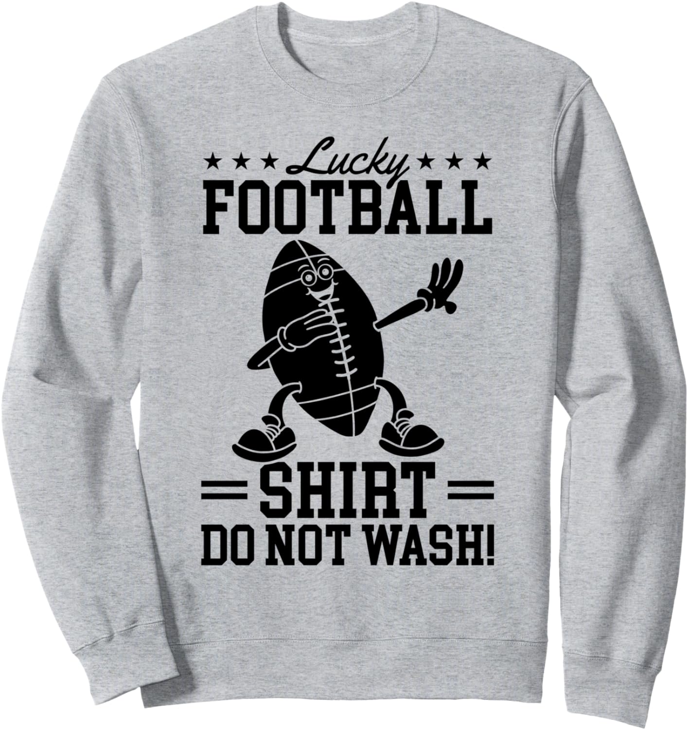 Футболка с надписью Lucky Football для американского футбола. Не стирать! American Football Player Football Season, серый
Футболка с надписью Lucky Football для американского футбола. Не стирать! American Football Player Football Season, серый