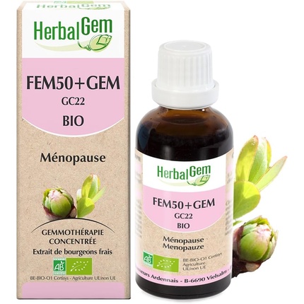 Органический Fem50+ Gem 30 мл Herbalgem
Органический Fem50+ Gem 30 мл Herbalgem