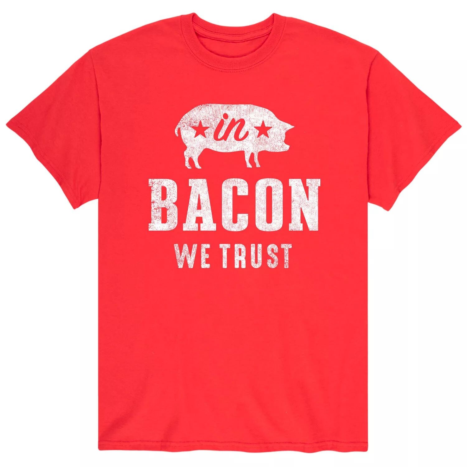 Мужская футболка с беконом We Trust Licensed Character
Мужская футболка с беконом We Trust Licensed Character