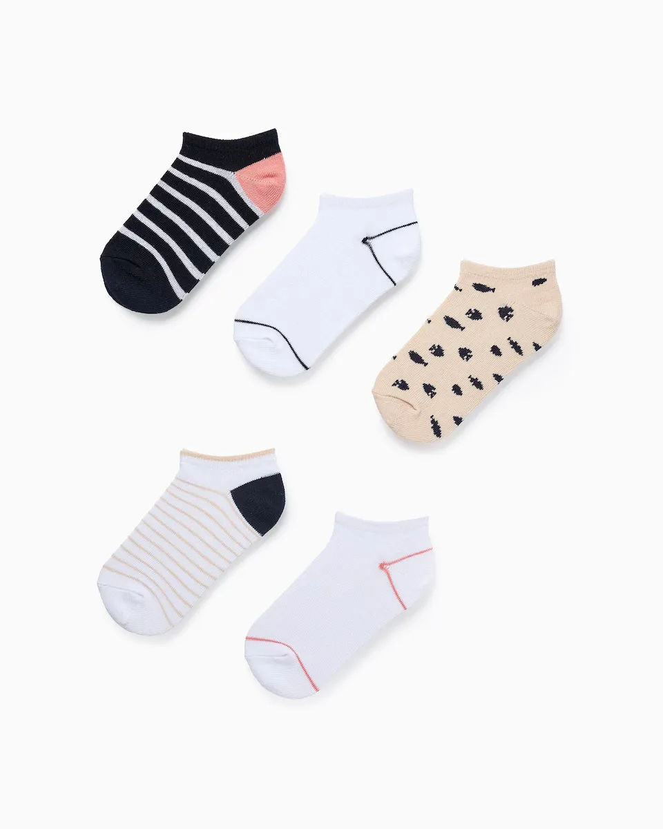 Упаковка из 5 пар носков до щиколотки для мальчиков Zippy, многоцветный
Упаковка из 5 пар носков до щиколотки для мальчиков Zippy, многоцветный