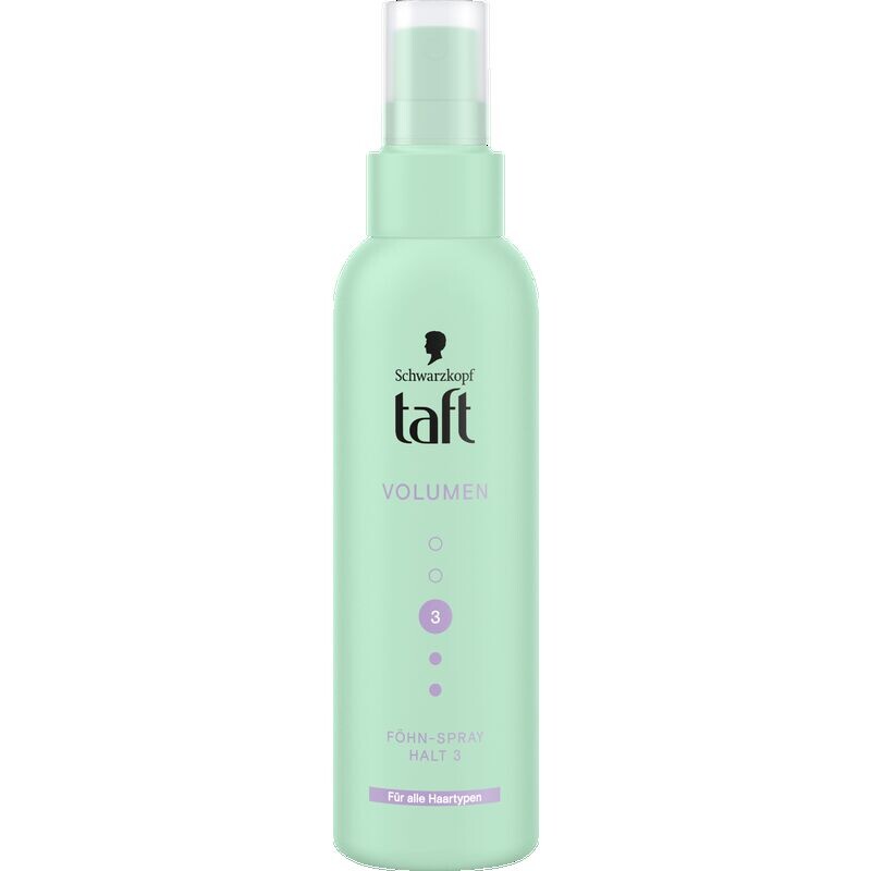Объем спрея для фена Taft, 150 ml
Объем спрея для фена Taft, 150 ml