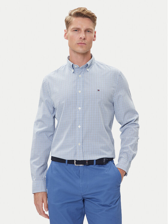 Рубашка regular fit MW0MW39459 Tommy Hilfiger, синий
Рубашка regular fit MW0MW39459 Tommy Hilfiger, синий