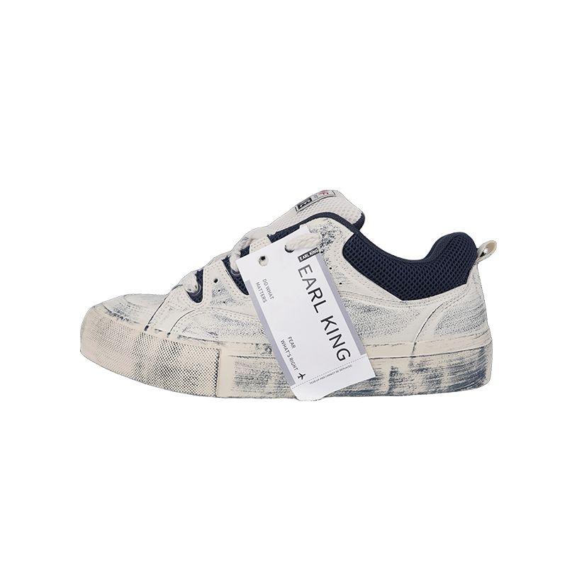 Earl king Амортизирующие устойчивые к истиранию низкие скейтерские кроссовки мужские грязный бежево-голубой, цвет Dirty Beige Blue
Earl king Амортизирующие устойчивые к истиранию низкие скейтерские кроссовки мужские грязный бежево-голубой, цвет Dirty Beige Blue