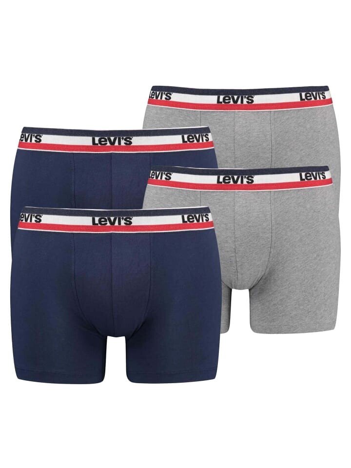 Боксеры Levi´s short 4er Pack, цвет blau/hellgrau
Боксеры Levi´s short 4er Pack, цвет blau/hellgrau