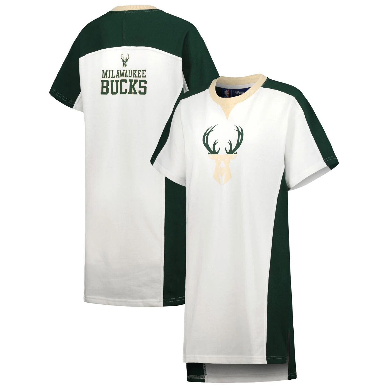 Женское белое платье-футболка G-III 4Her by Carl Banks Milwaukee Bucks Free Throw G-III, Белый, Женское белое платье-футболка G-III 4Her by Carl Banks Milwaukee Bucks Free Throw G-III
Женское белое платье-футболка G-III 4Her by Carl Banks Milwaukee Bucks Free Throw G-III, Белый, Женское белое платье-футболка G-III 4Her by Carl Banks Milwaukee Bucks Free Throw G-III