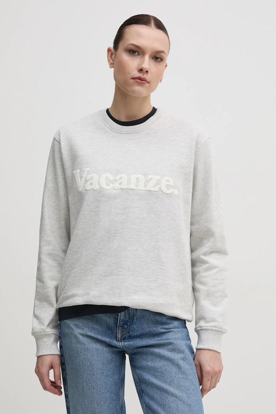 Хлопковая толстовка Vacanze Chenille Drivemebikini, серый
Хлопковая толстовка Vacanze Chenille Drivemebikini, серый