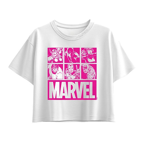 Футболка Boxy для девочек 7-16 лет Heroes Marvel, White
Футболка Boxy для девочек 7-16 лет Heroes Marvel, White
